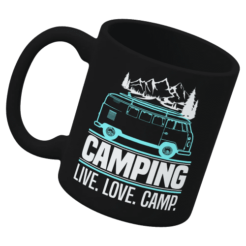 Camping Live Love Camp 11oz Mug