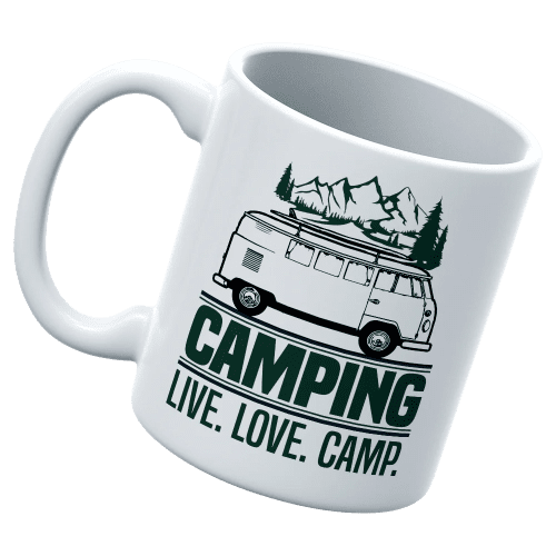 Camping Live Love Camp 11oz Mug