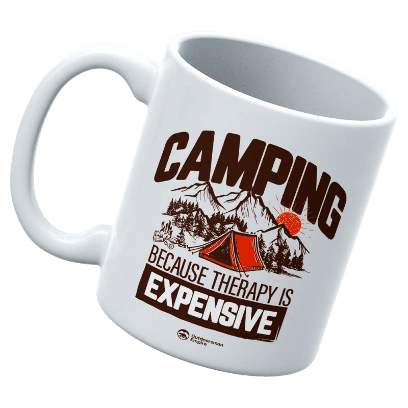 Camping No Expensive 11oz Mug