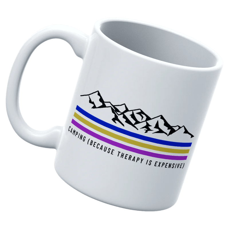 Camping Lines 11oz Mug