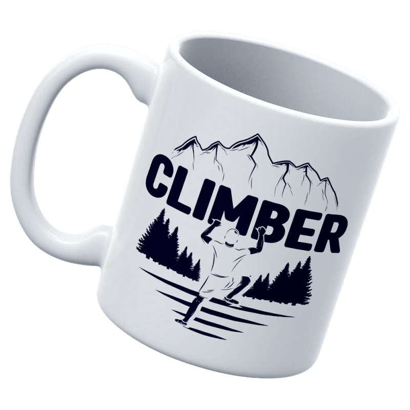 Climber White 11oz Mug