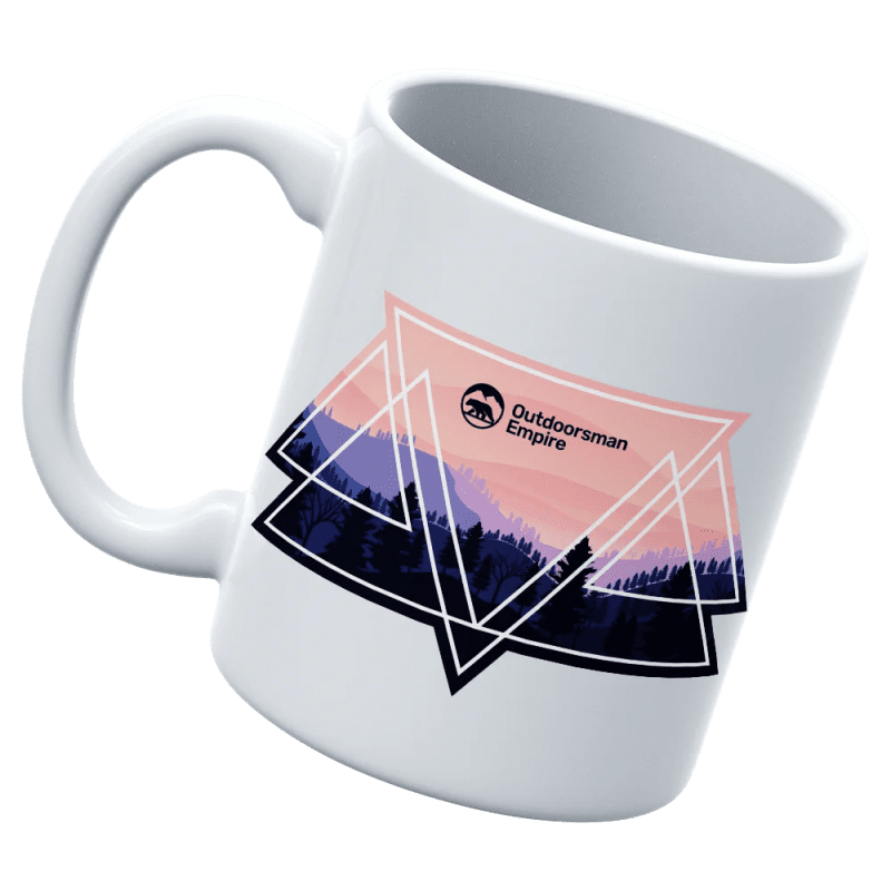 Camping Triangles 11oz Mug