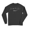 Fishing Cardiogram Men Long Sleeve Shirt