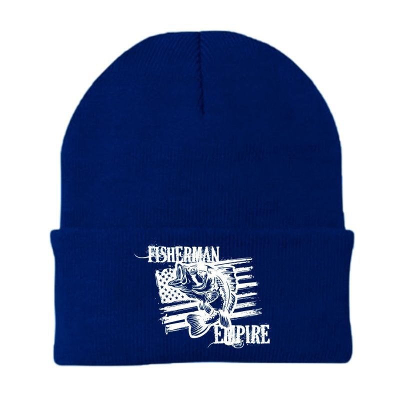 Fisherman Empire Embroidered Beanie