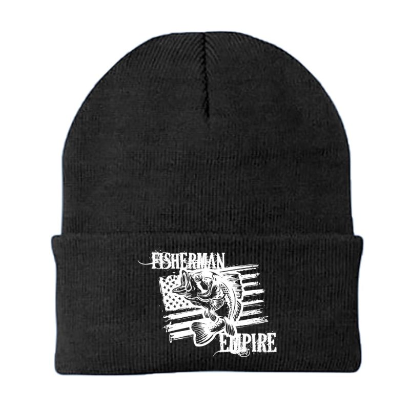 Fisherman Empire Embroidered Beanie