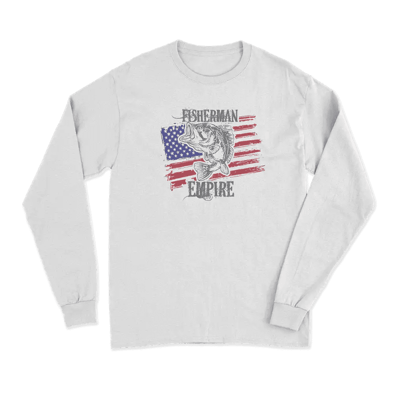 Fisherman American Empire Color Men Long Sleeve Shirt