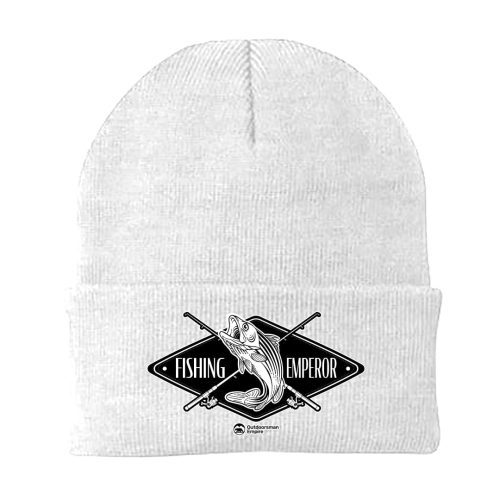 Fishing Emperor v2 Embroidered Beanie