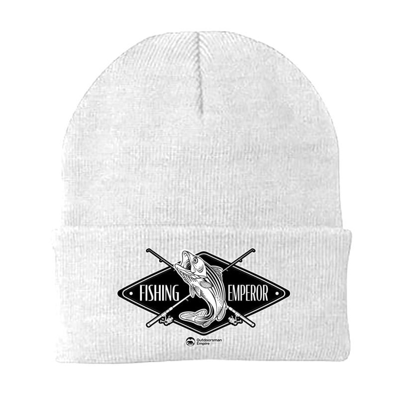 Fishing Emperor v2 Embroidered Beanie