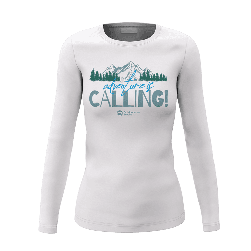 Adventure Camping Women Long Sleeve Shirt