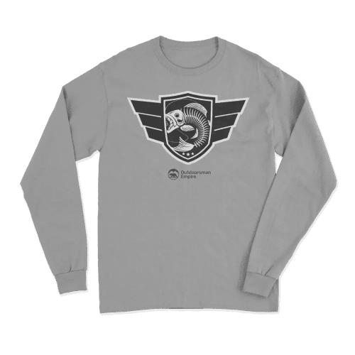 Fishing Air Force Men Long Sleeve Shirt