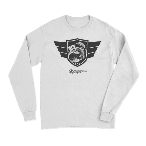 Fishing Air Force Men Long Sleeve Shirt