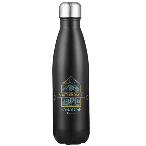 Another Day In Paradise Stainless Steel Water Bottle