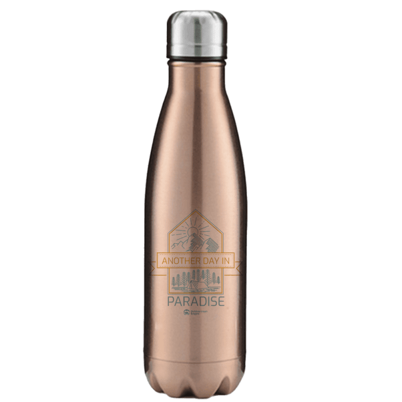 Another Day In Paradise Stainless Steel Water Bottle