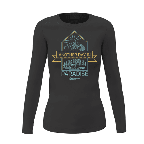 Another Day In Paradise Women Long Sleeve Shirt