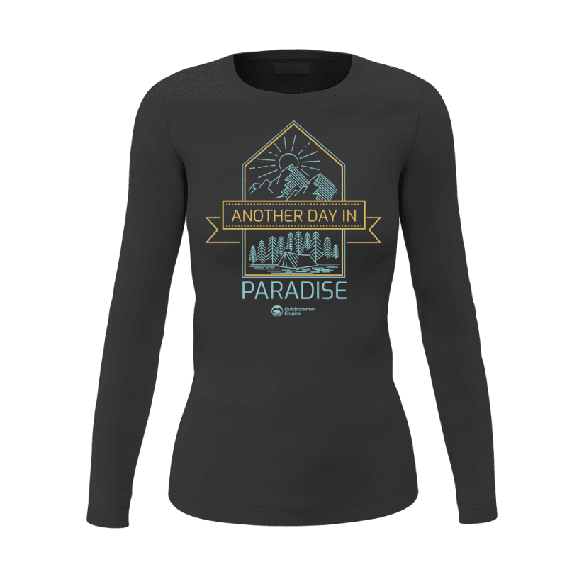 Another Day In Paradise Women Long Sleeve Shirt