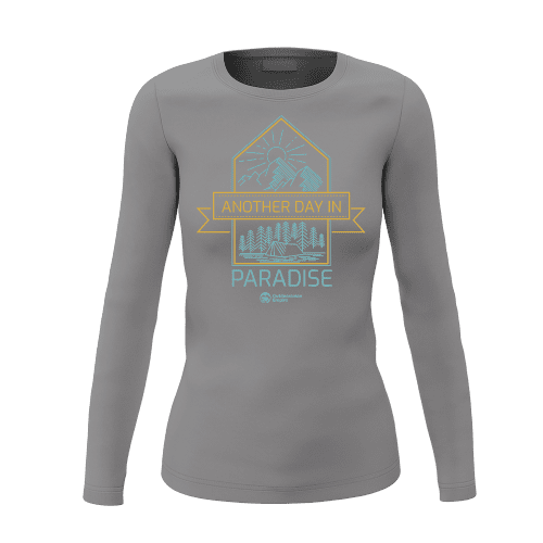 Another Day In Paradise Women Long Sleeve Shirt