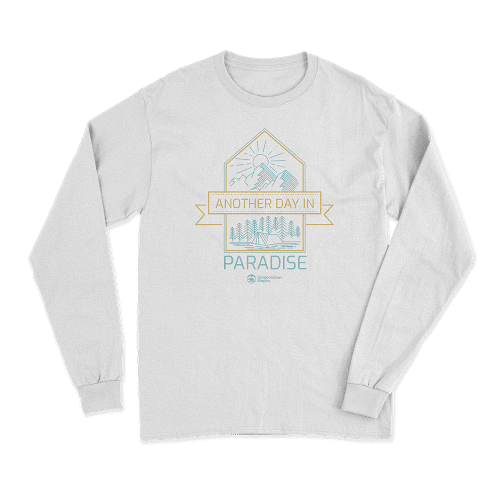 Another Day In Paradise Men Long Sleeve Shirt