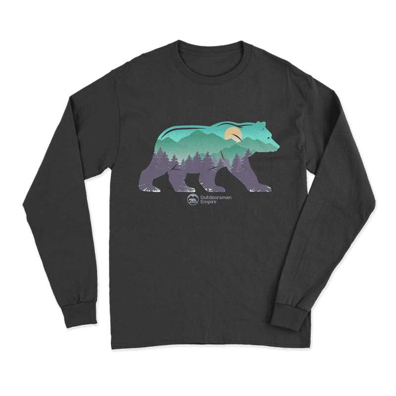 Bear Men Long Sleeve Shirt