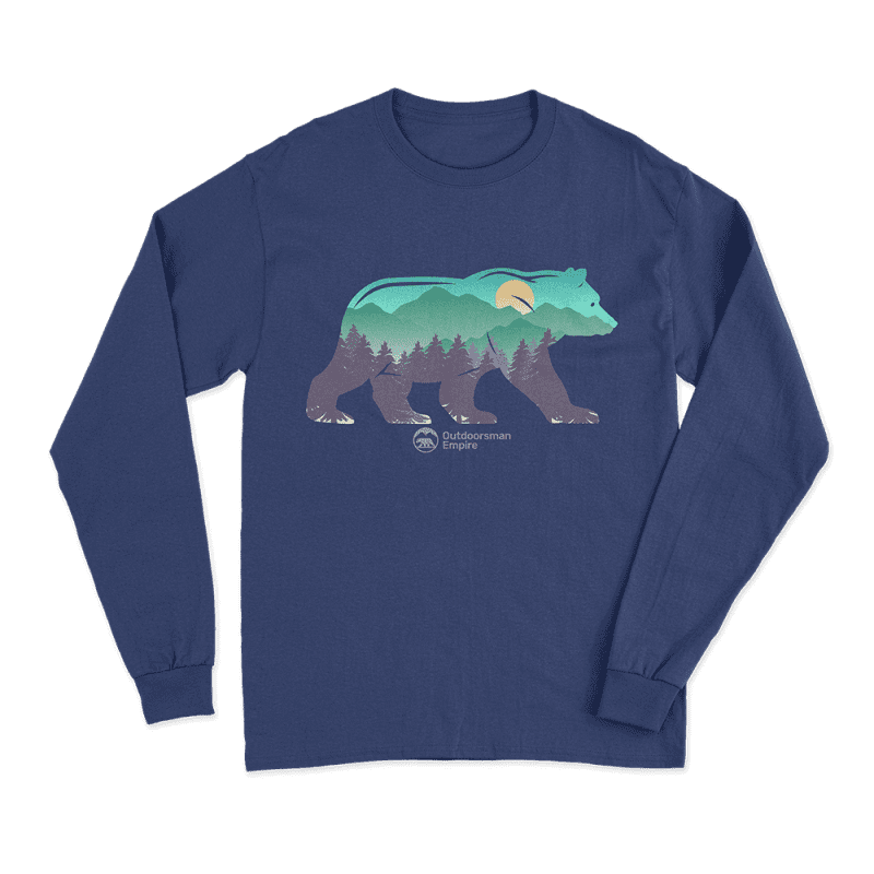 Bear Men Long Sleeve Shirt