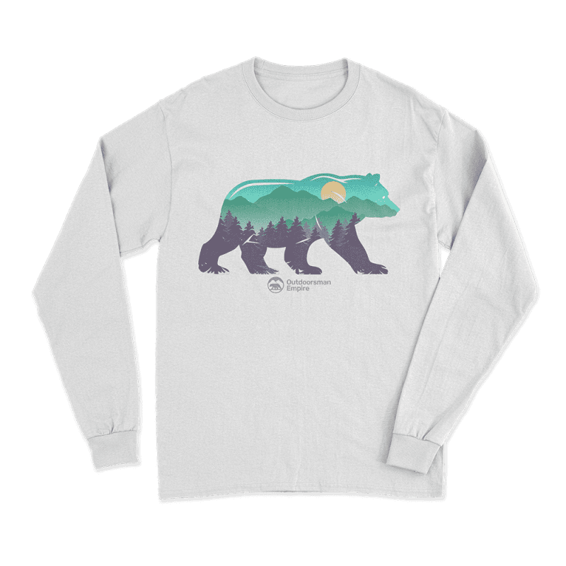 Bear Men Long Sleeve Shirt