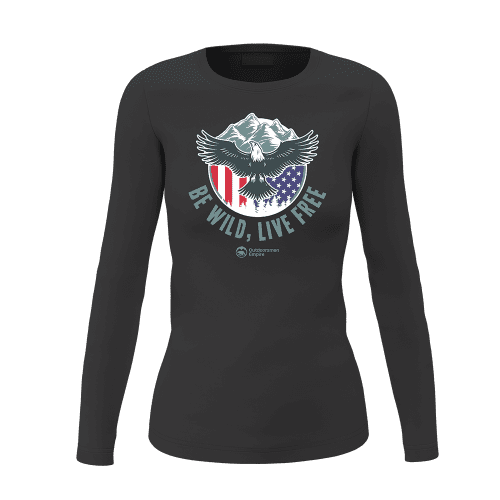 Be Wild Be Free Women Long Sleeve Shirt