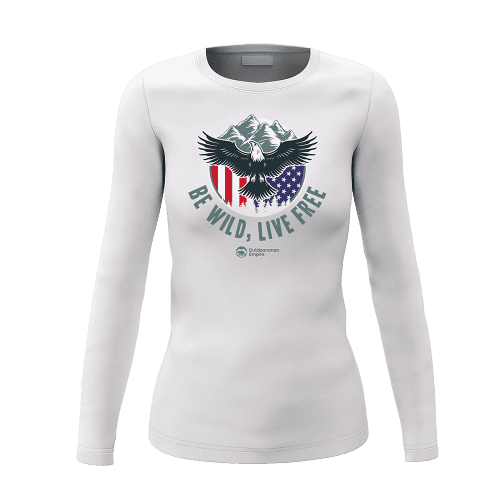 Be Wild Be Free Women Long Sleeve Shirt