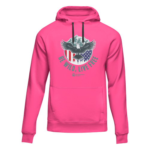 Be Wild Be Free Unisex Hoodie