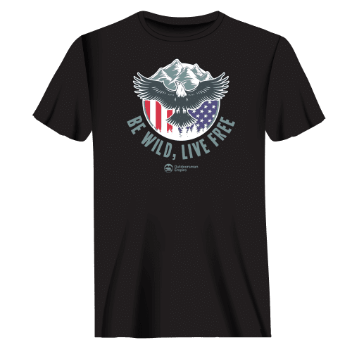 Be Wild Be Free T-Shirt for Men