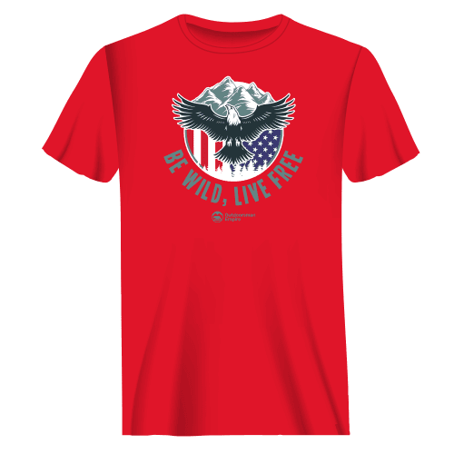 Be Wild Be Free T-Shirt for Men