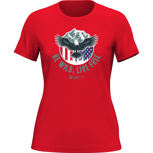 Be Wild Be Free T-Shirt for Women