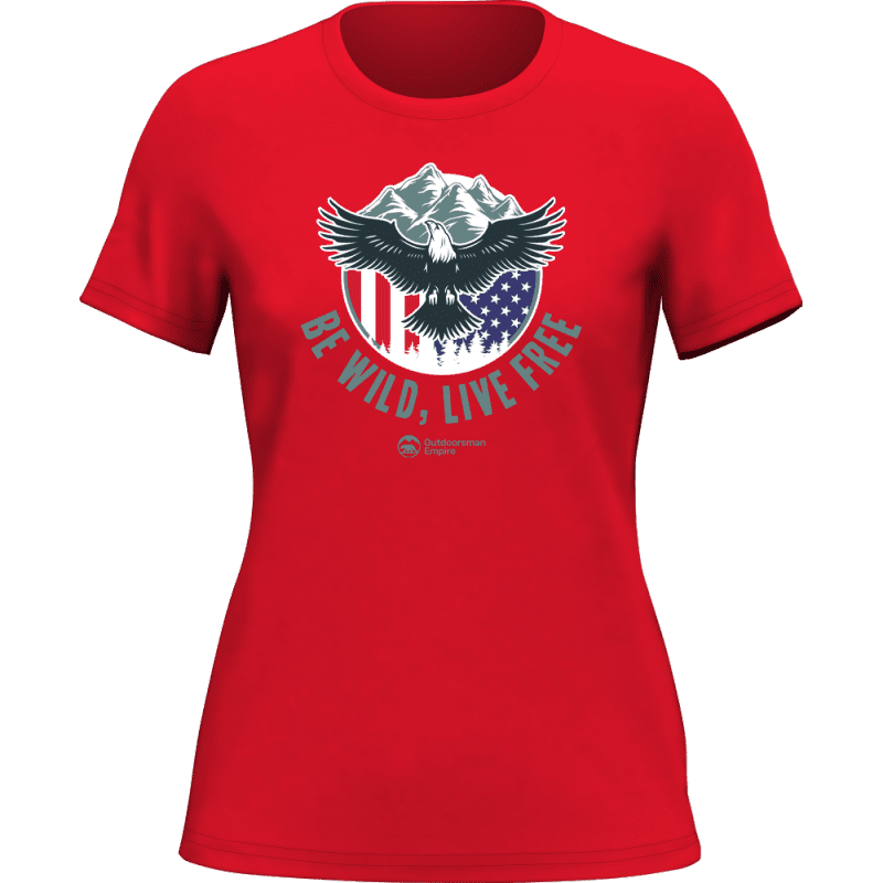 Be Wild Be Free T-Shirt for Women