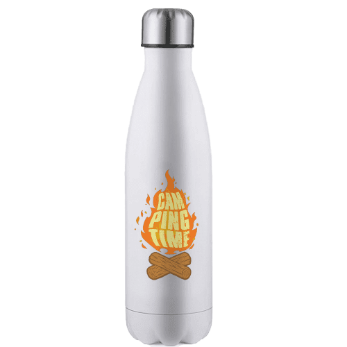 Camp Fire Stainless Steel Water Bottle