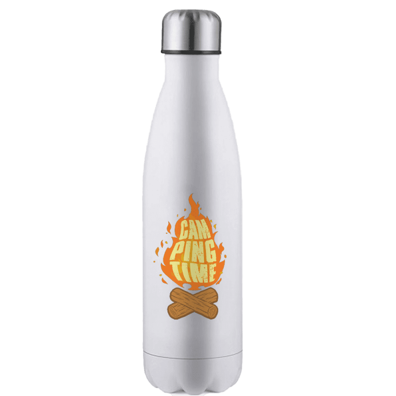 Camp Fire Stainless Steel Water Bottle