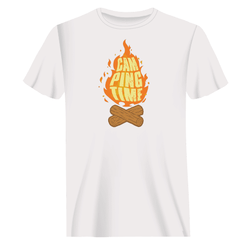 Camp Fire Man T-Shirt