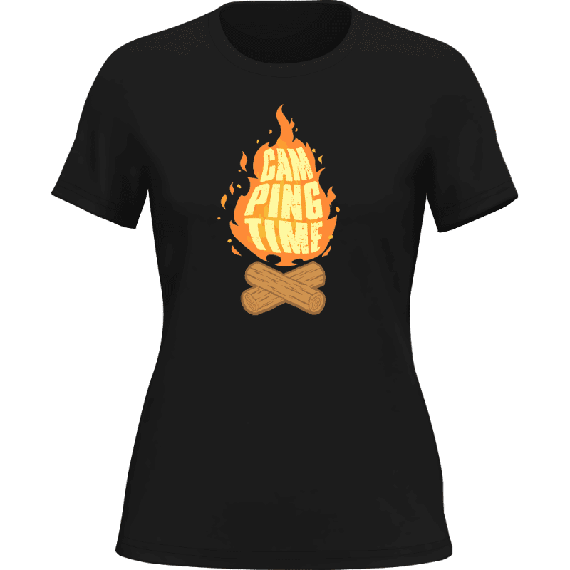 Camp Fire T-Shirt for Women