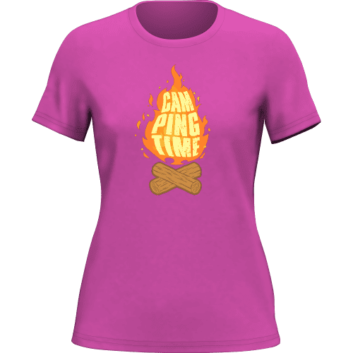 Camp Fire T-Shirt for Women