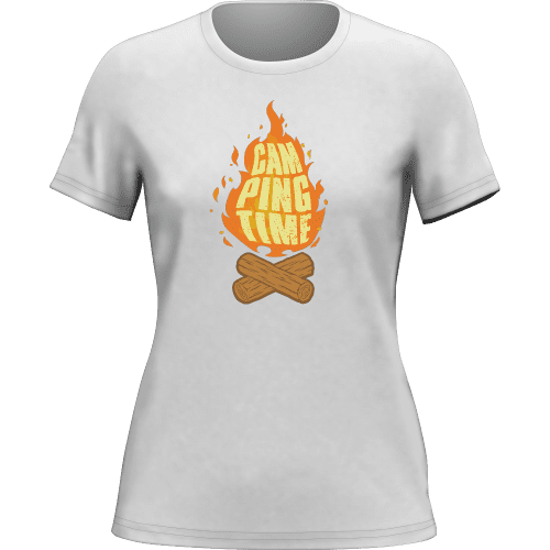 Camp Fire T-Shirt for Women