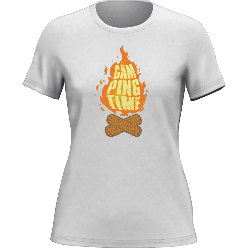 Camp Fire T-Shirt for Women