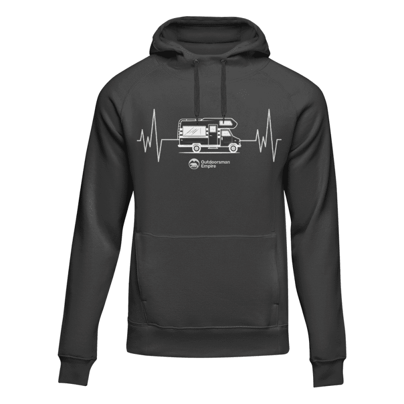 Camping Cardiogram Unisex Hoodie