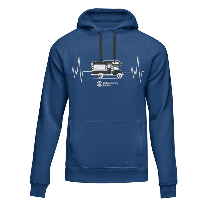 Camping Cardiogram Unisex Hoodie