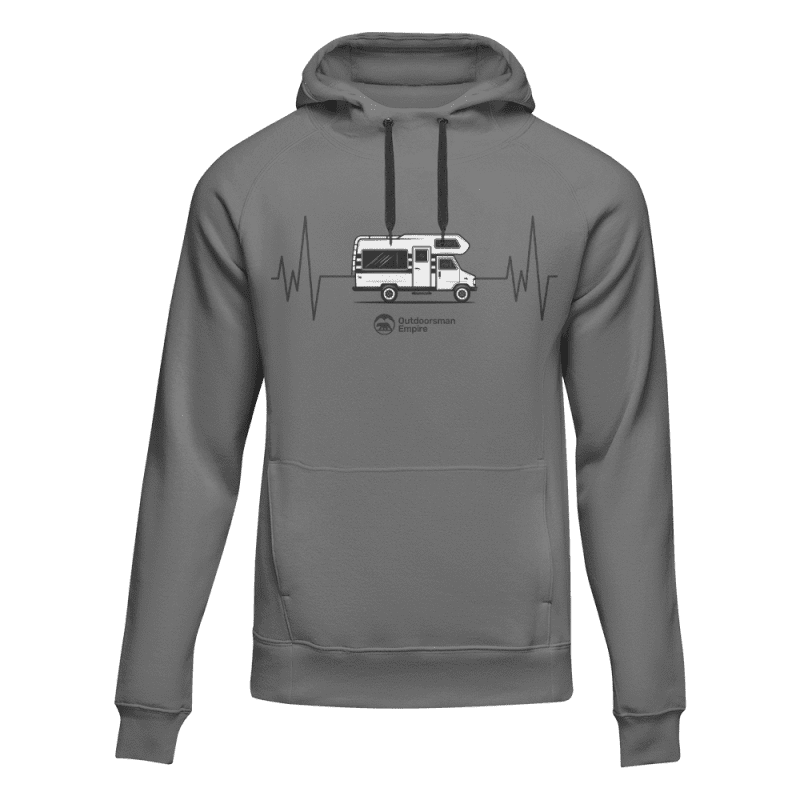 Camping Cardiogram Unisex Hoodie