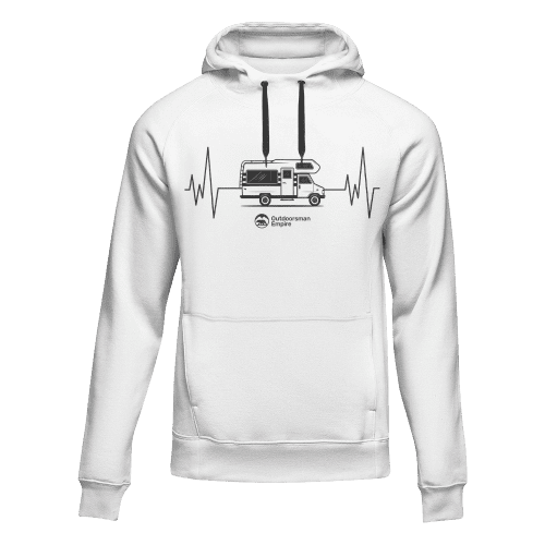 Camping Cardiogram Unisex Hoodie