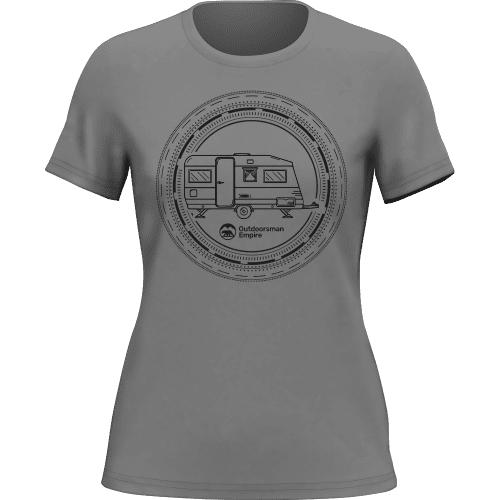 Camping Kaleidoscope T-Shirt for Women