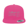 Camping Life Embroidered Flat Bill Cap