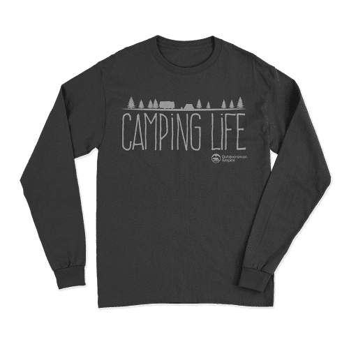 Camping Life Men Long Sleeve Shirt