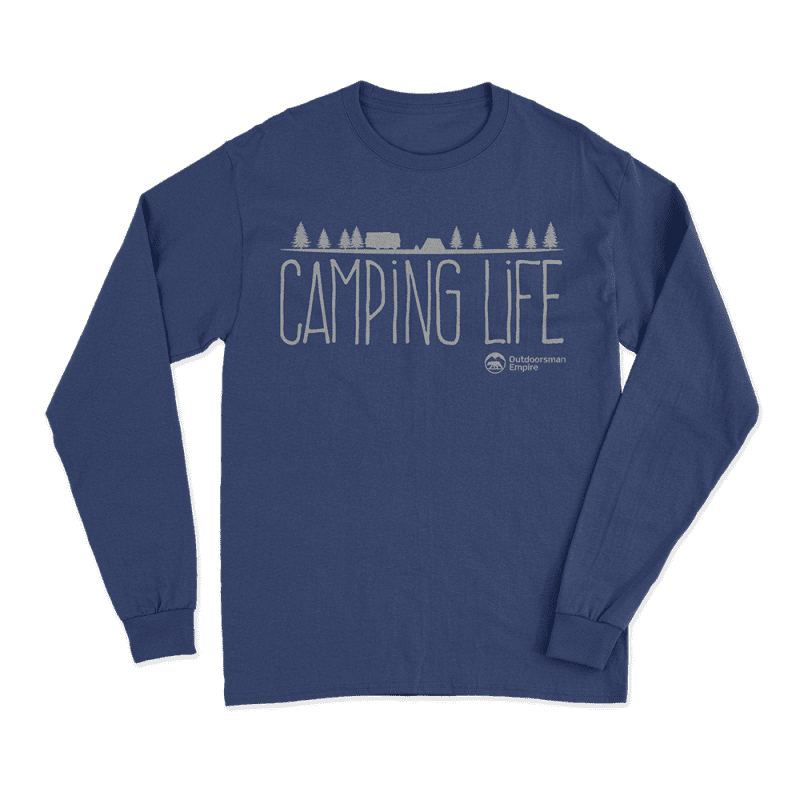 Camping Life Men Long Sleeve Shirt