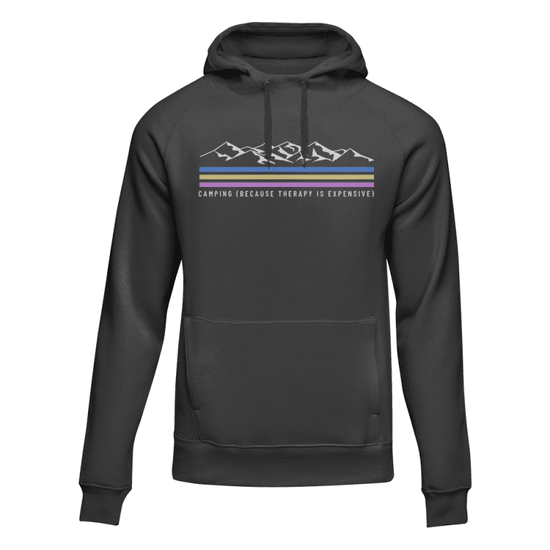 Camping Lines Unisex Hoodie