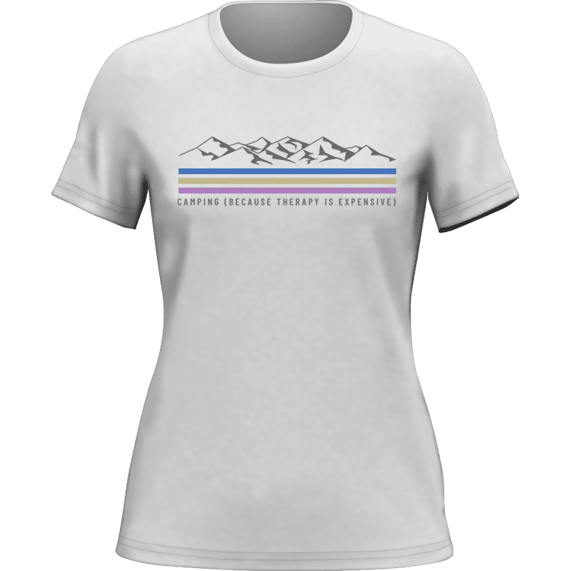 Camping Lines T-Shirt for Women