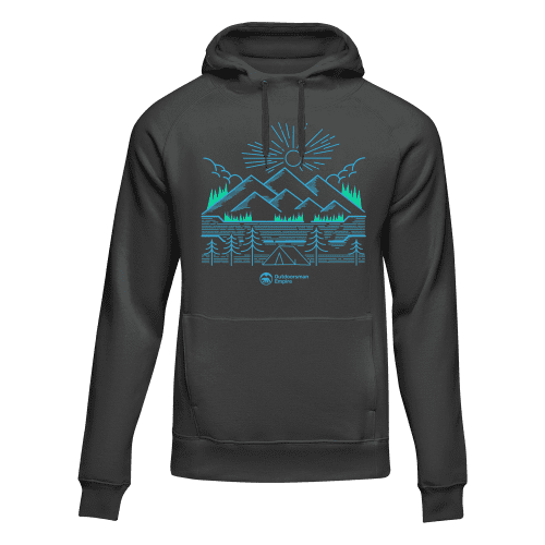 Camping Lines Unisex Hoodie