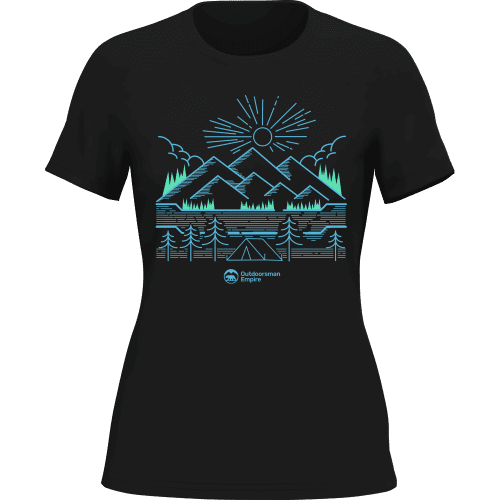 Camping Lines T-Shirt for Women